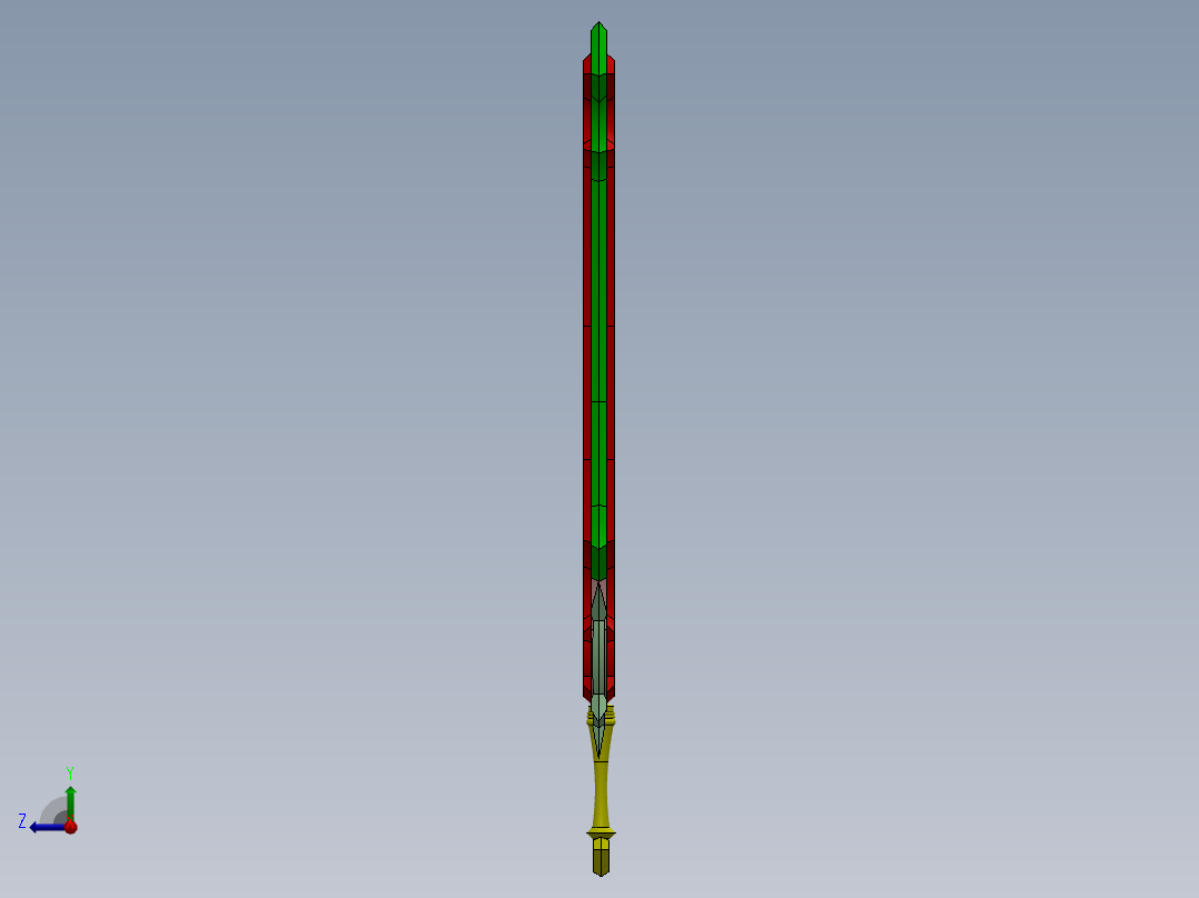 剑、宝剑(207)右视图