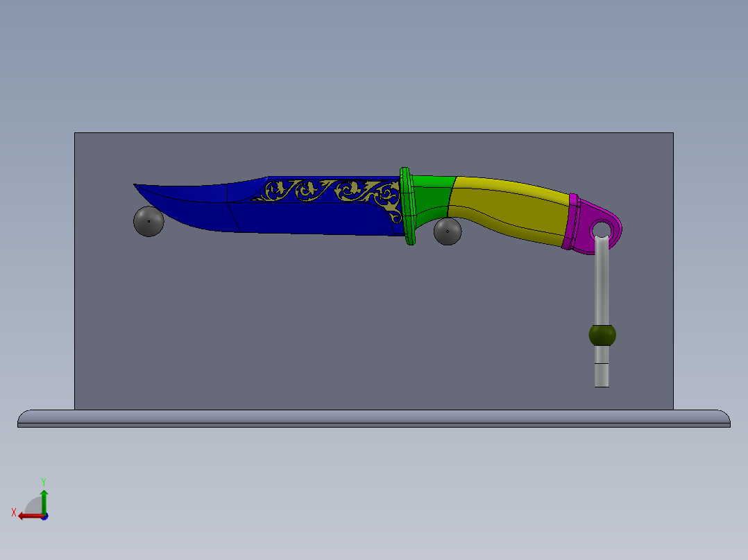 剑、宝剑(47)后视图
