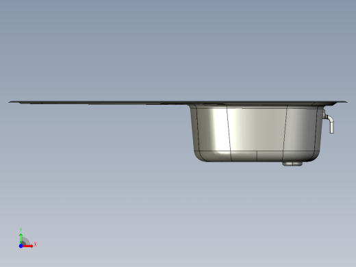 水槽、不锈钢水槽(64)前视缩略图