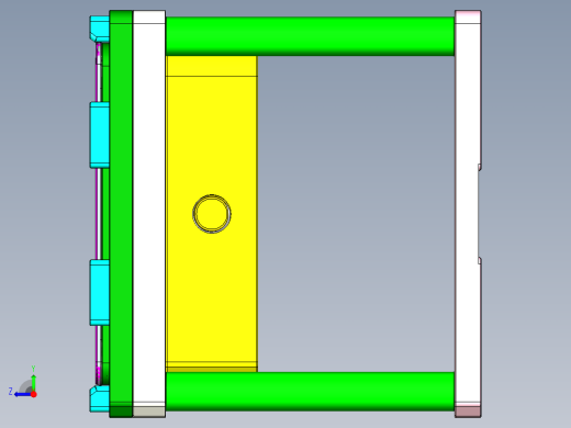 N552-A-笔记本CNC工装夹具三维模型CNC1-0420右视缩略图