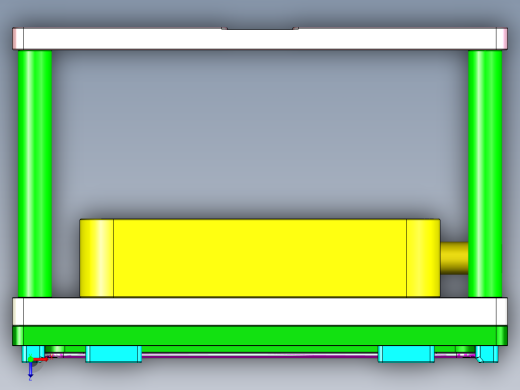 N552-A-笔记本CNC工装夹具三维模型CNC1-0420俯视缩略图