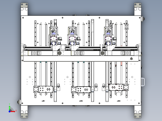三工位热压机（用于手表手环压装）x_t前视缩略图