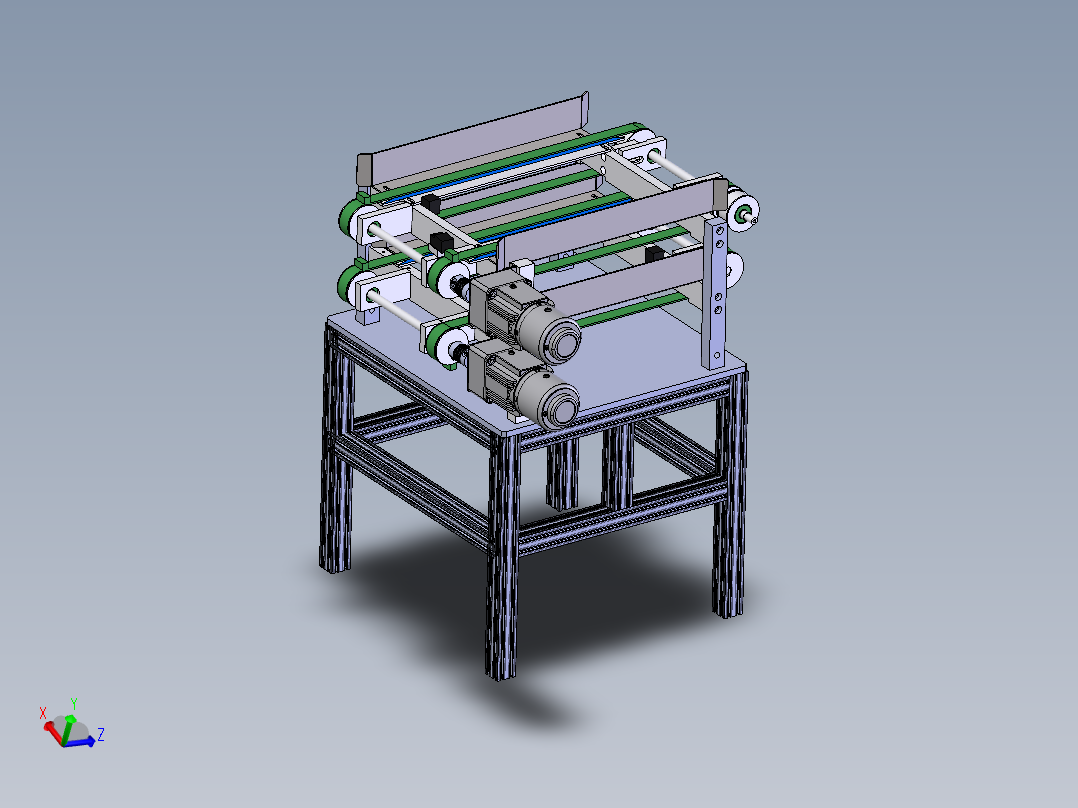 双皮带传输机sw18