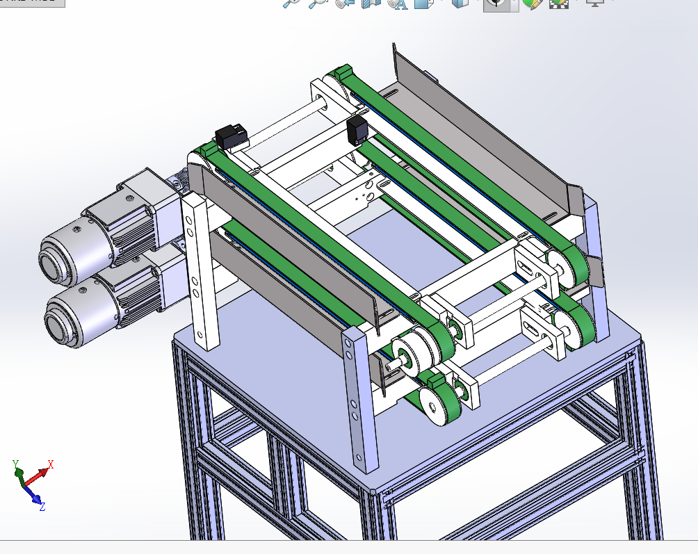 双皮带传输机sw18
