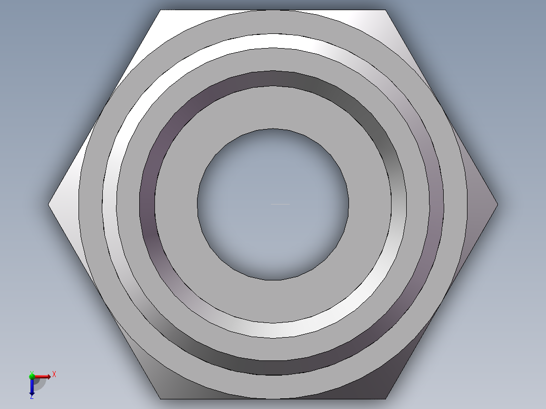 英制管螺纹ED密封、1DB-36-12WD俯视图