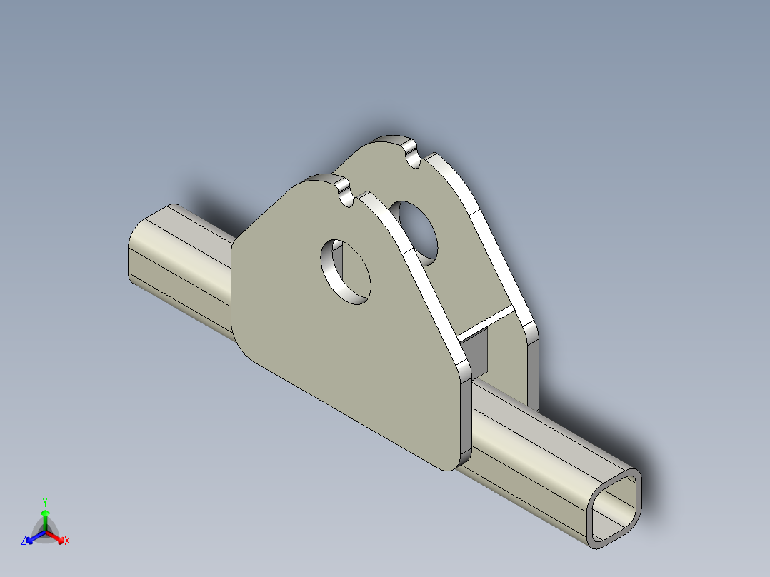B3003681-救援车辆正等轴测图