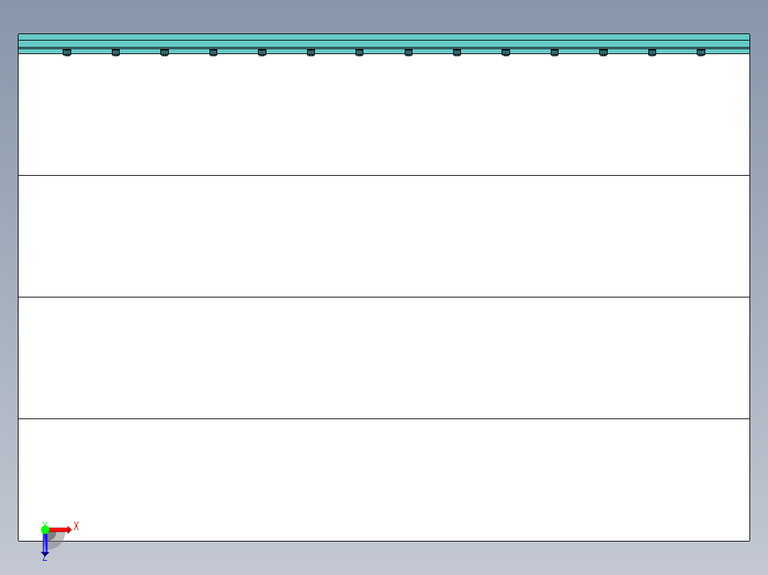移动货架俯视图