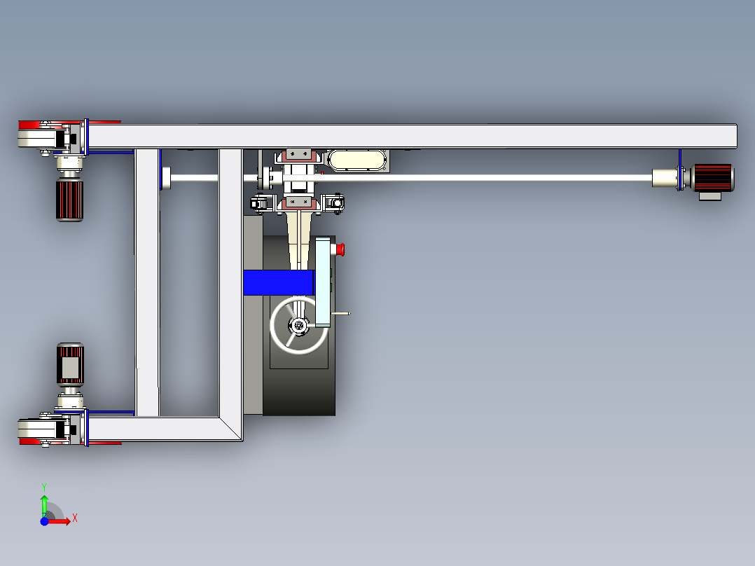 B3003598-提升、放置和运输玻璃毛坯前视图