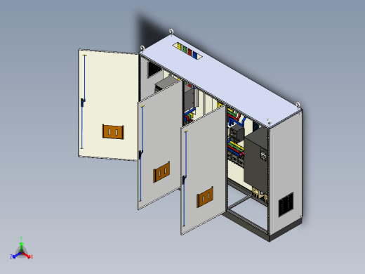 三柜组装变频器星三角控制柜 55152