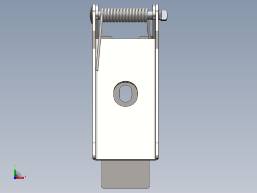 A2005330-固定夹 - 落地灯前视缩略图
