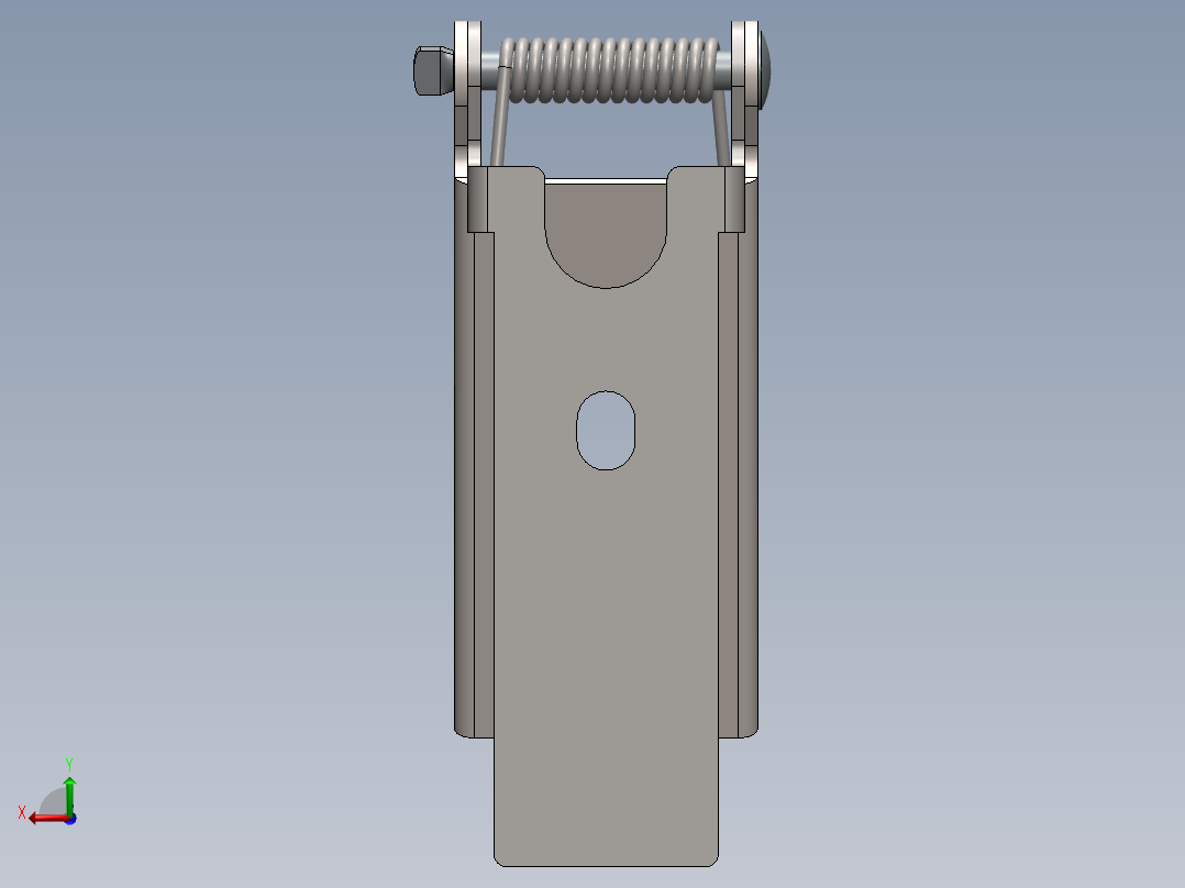 A2005330-固定夹 - 落地灯后视图
