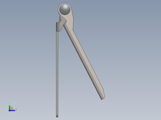 A2005330-固定夹 - 落地灯左视缩略图