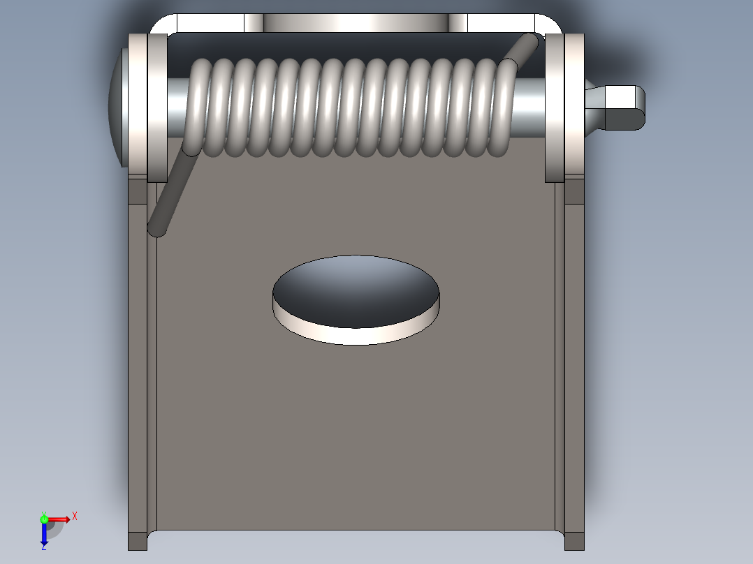 A2005330-固定夹 - 落地灯俯视图