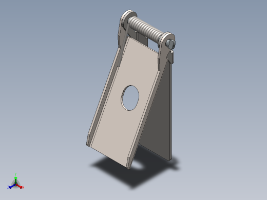 A2005330-固定夹 - 落地灯正等轴测缩略图