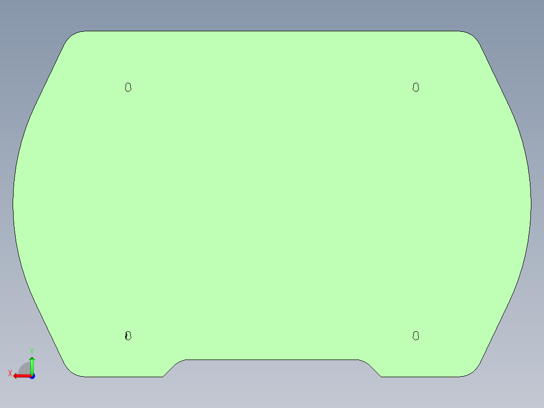 格口售卖机后视图