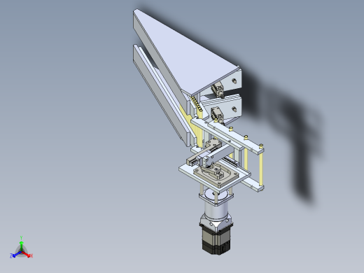 圆棒自动下料料整列机构