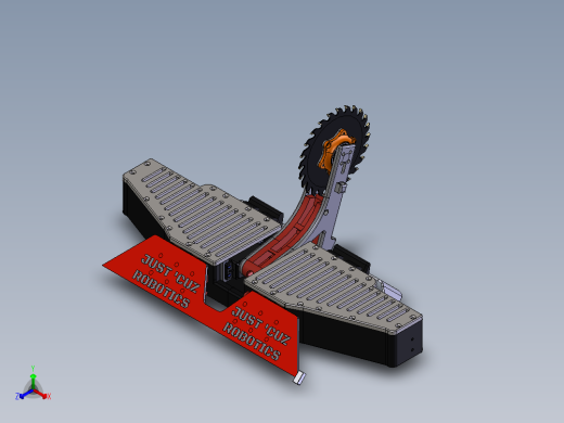 锯齿切割机正等轴测缩略图