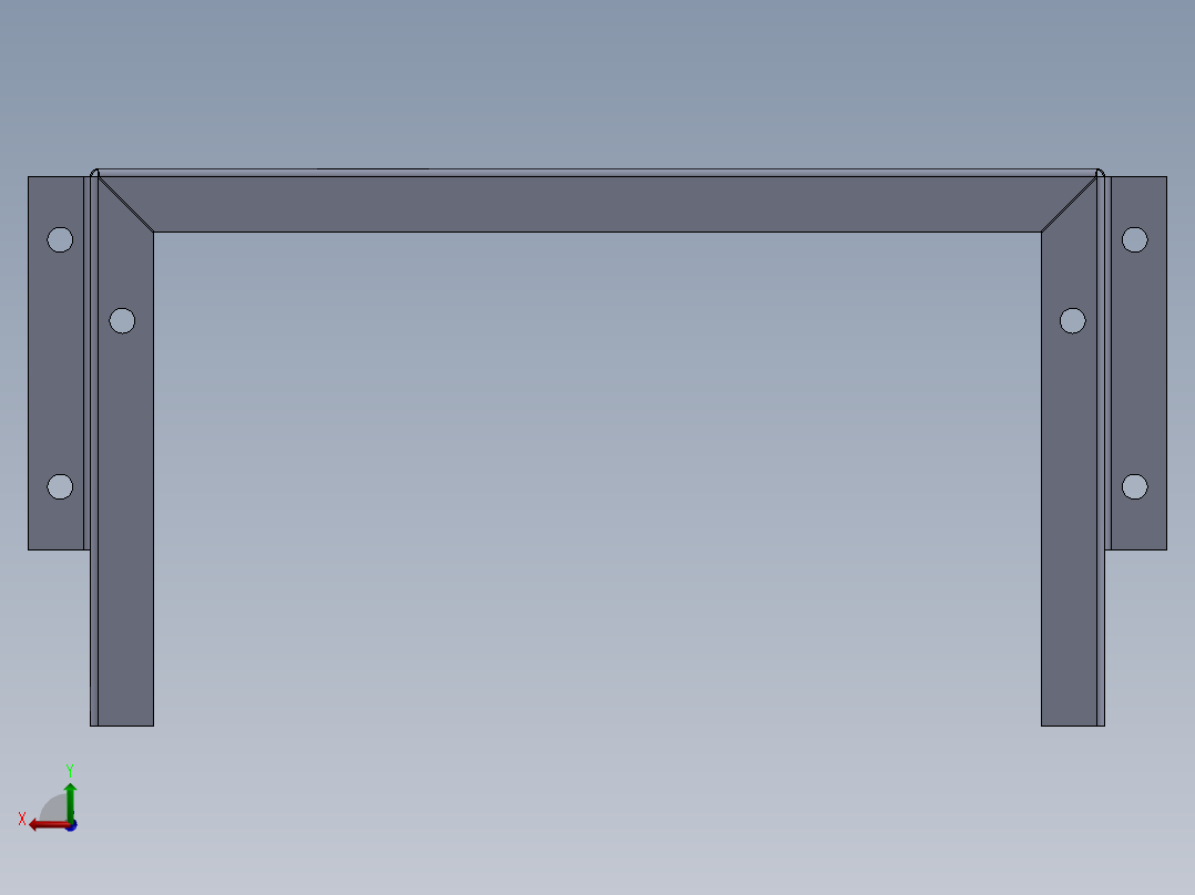 cpu机柜71后视图