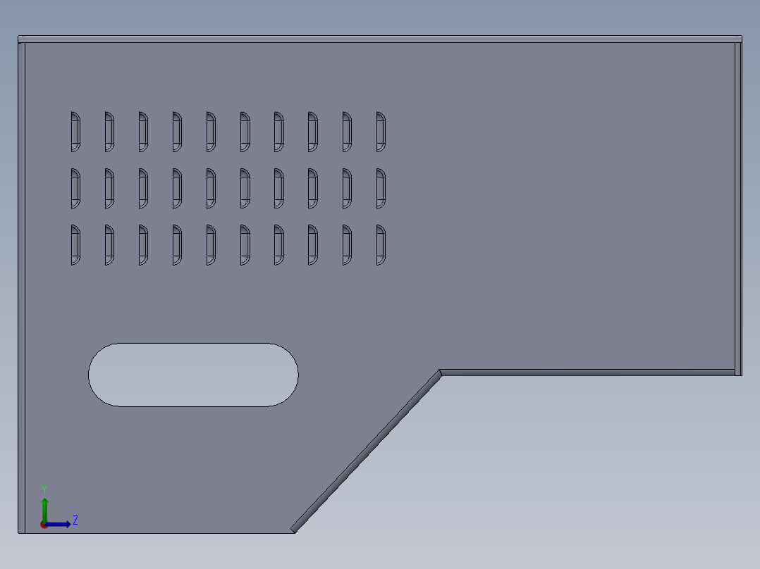 cpu机柜71左视图