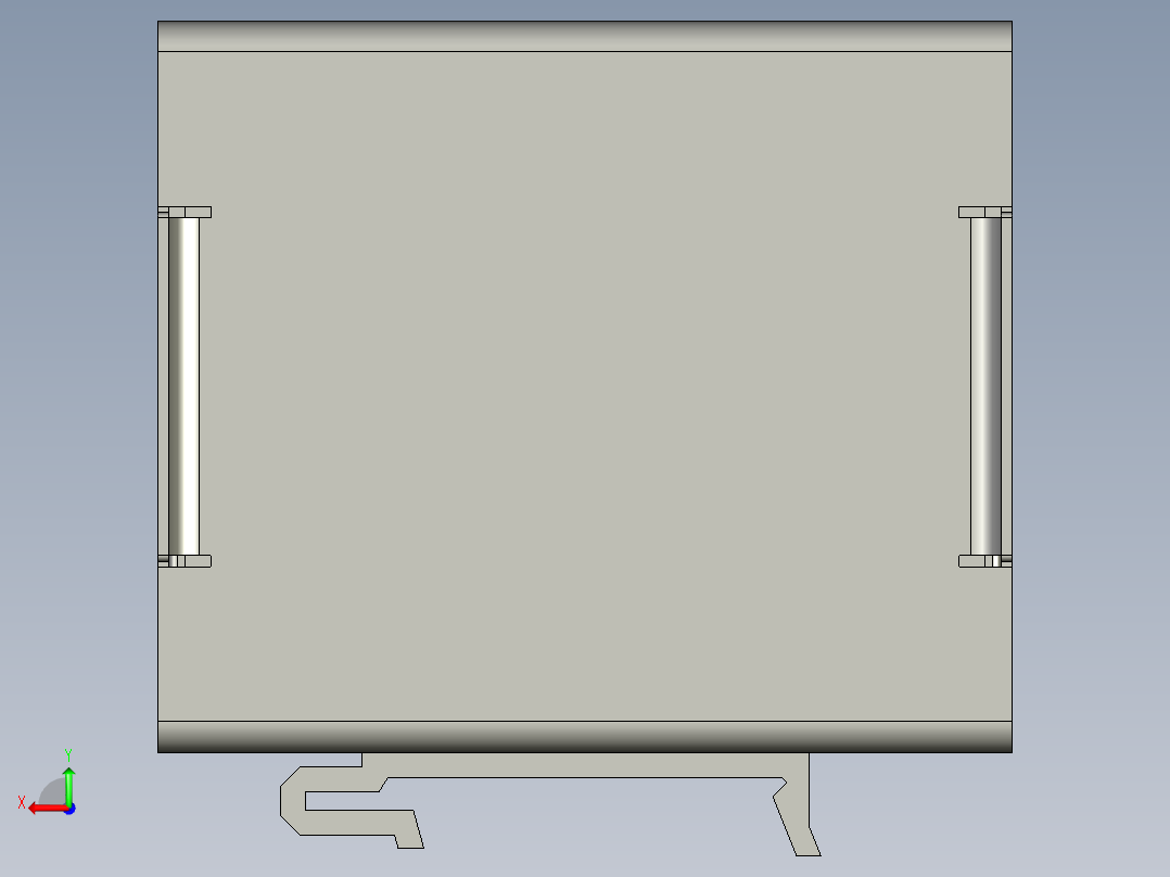 ZJ-LEDCTRL-XXX等待控制器后视图