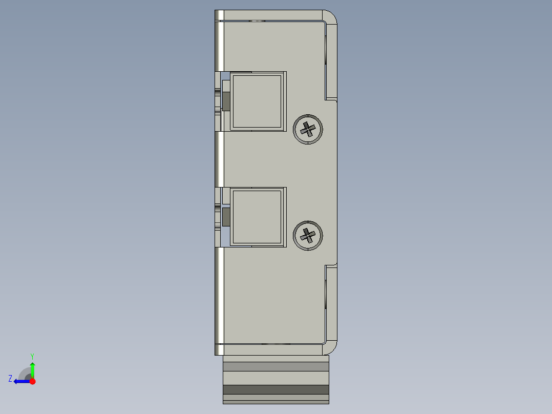 ZJ-LEDCTRL-XXX等待控制器右视图