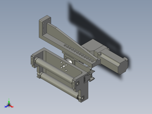 YWP200K4-07B-03-00右过程纠偏组件