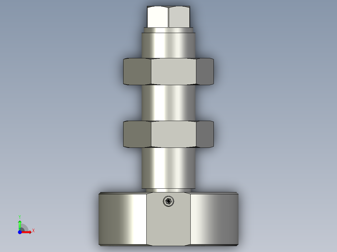 w66脚杯M30X20-001前视图