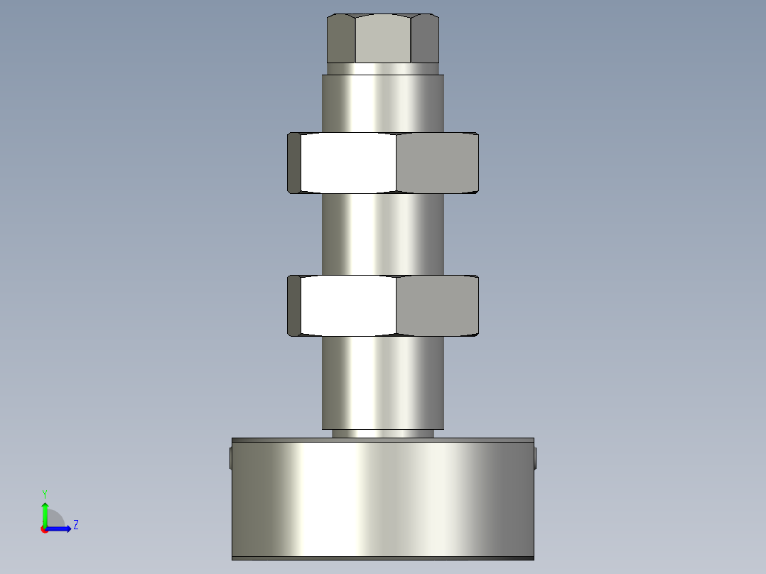 w66脚杯M30X20-001左视图