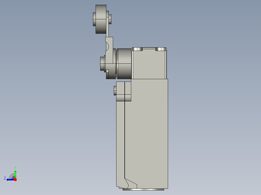 sakcD4N_1_26安全限位开关右视图