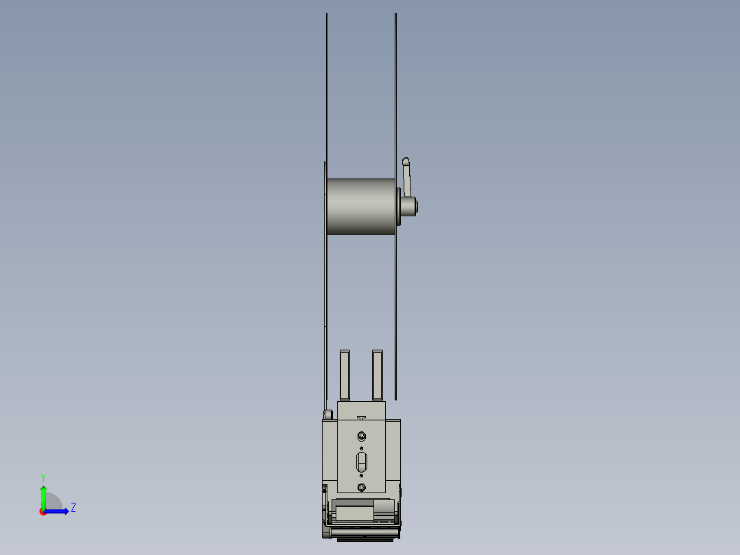 飞达总装配体-06-000左视图