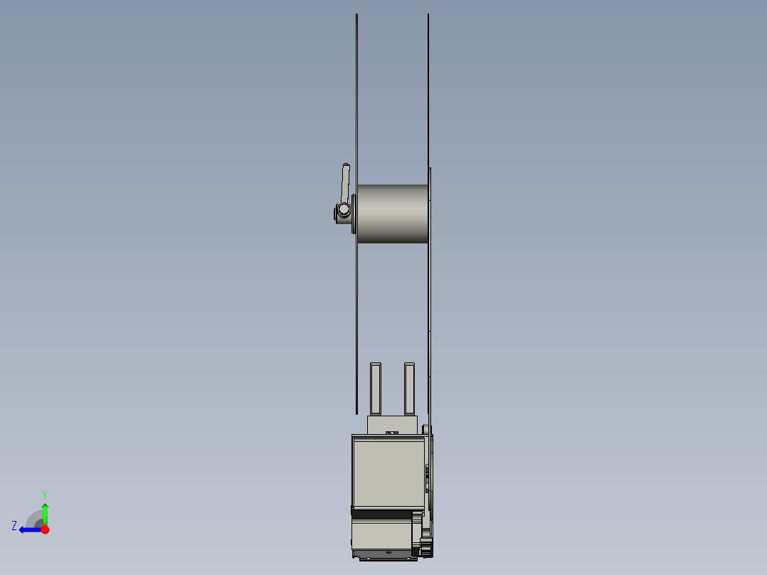 飞达总装配体-06-000右视图