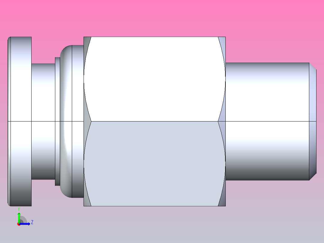 气管接头APC8_01左视图