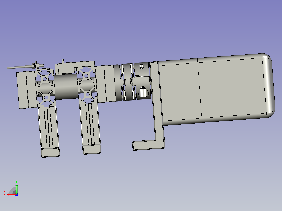 M080-治具回流线体C后视图