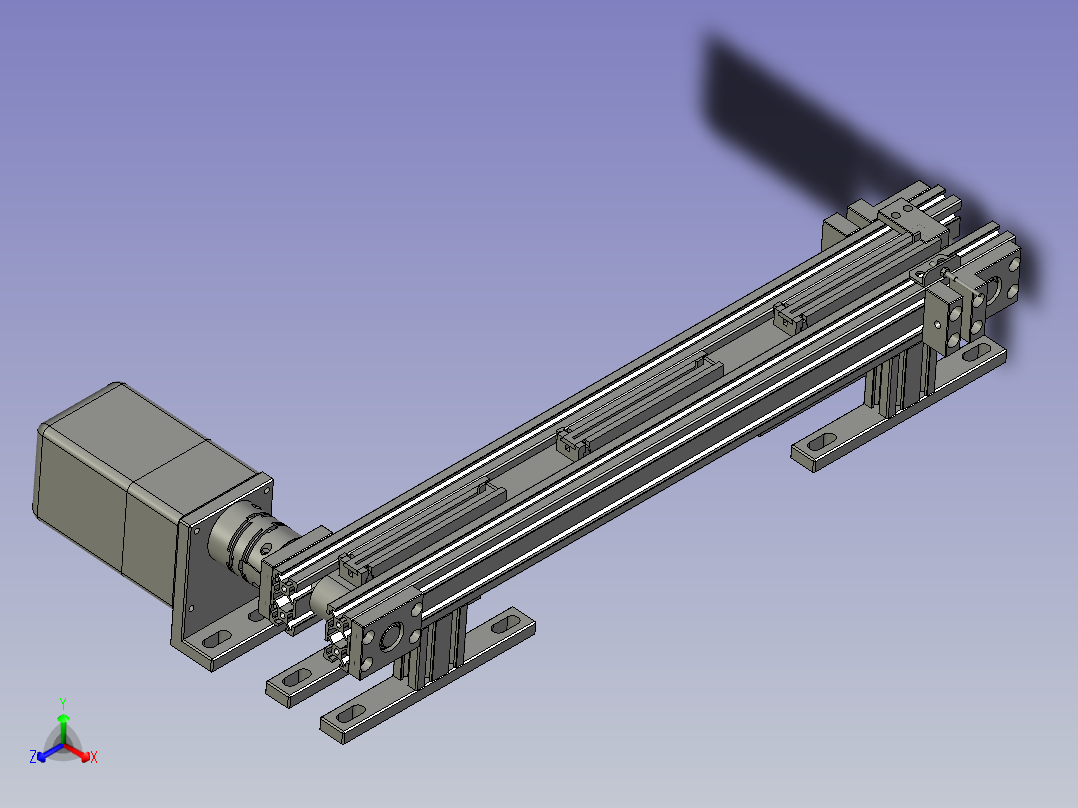 M080-治具回流线体C正等轴测图