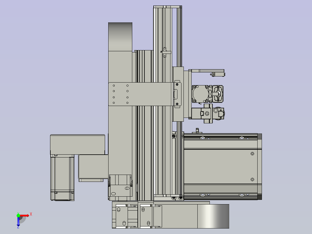 qxyz点胶机构20221220-1俯视图
