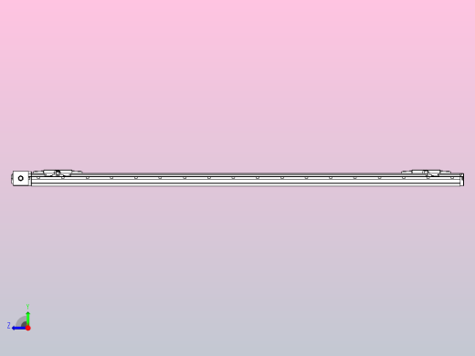 皮带直线轴双滑块型TPA-GCBS-120-P70-L650-DR-M20-N3右视缩略图