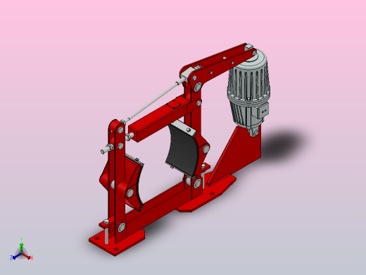YWZA系列电力液压鼓式制动器YWZA-400／45-500~1000