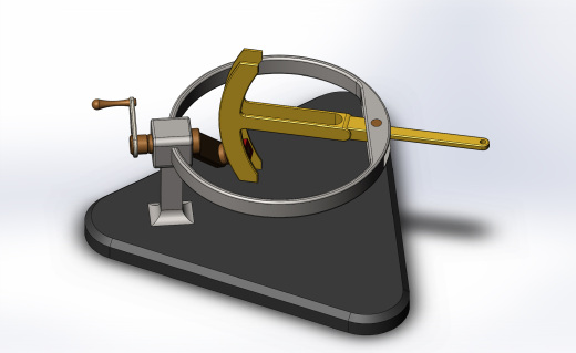 斜曲柄摇杆机构缩略图