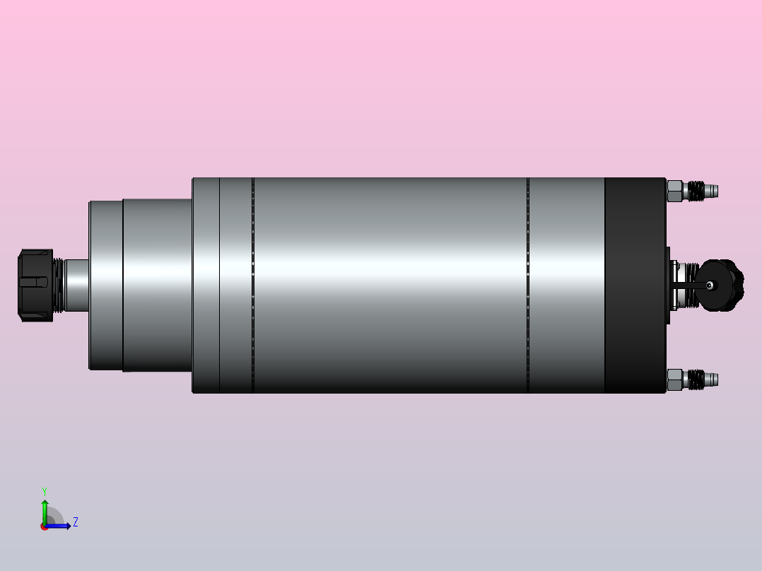 主轴GDK125-9-18Z-4.0-8.0左视图