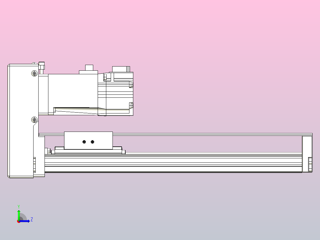 钢基模组TPA-KNR-5002C-250A1-MU-H1S0左视图