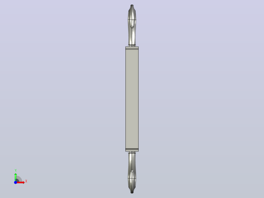 国标GB旋转式索具螺旋扣_CC型M10-385前视缩略图