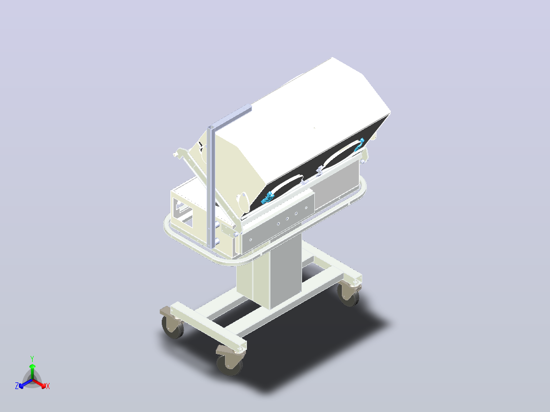 紫外线烤箱急救箱主视图
