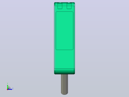 对射型光电传感器 LA31左视缩略图