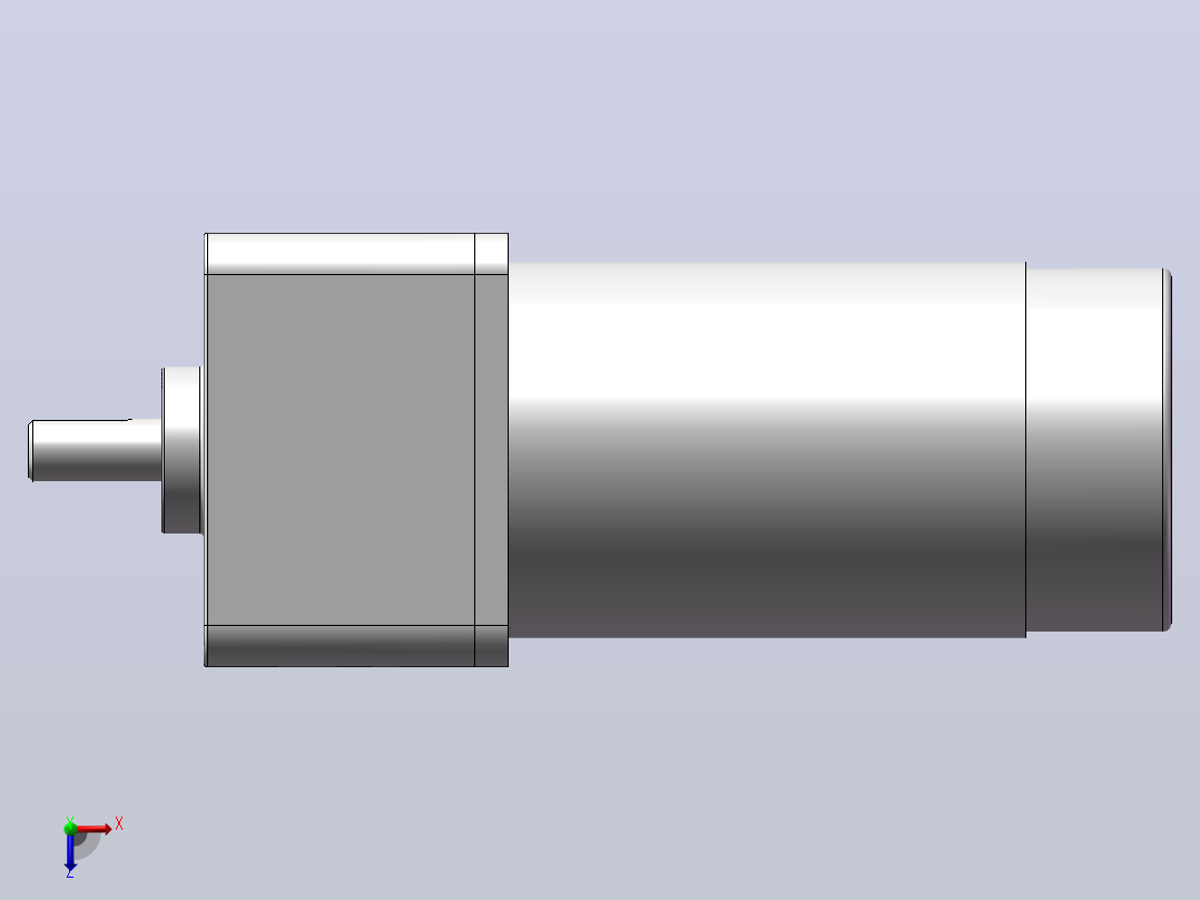 东洋电机150W-(2-20K)主视图