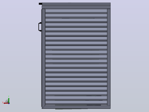 垃圾箱 垃圾处理设备box-whit-sheet-for-garbage-can-1832-模型格式为 stp后视缩略图
