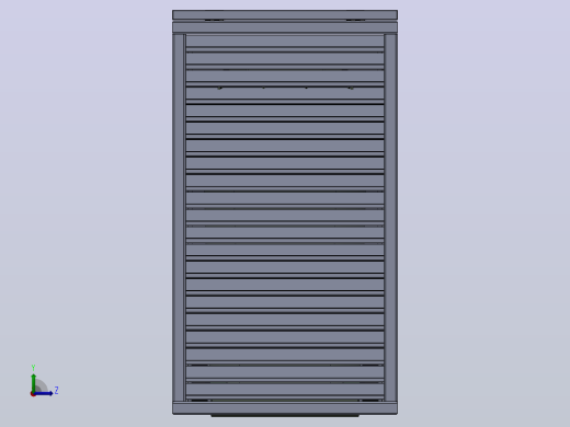 垃圾箱 垃圾处理设备box-whit-sheet-for-garbage-can-1832-模型格式为 stp左视缩略图