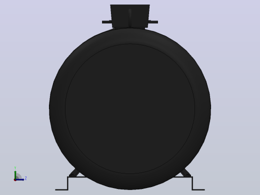 南方泵NIS，NISF泵外形（200-150-400）110kW-4极左视缩略图