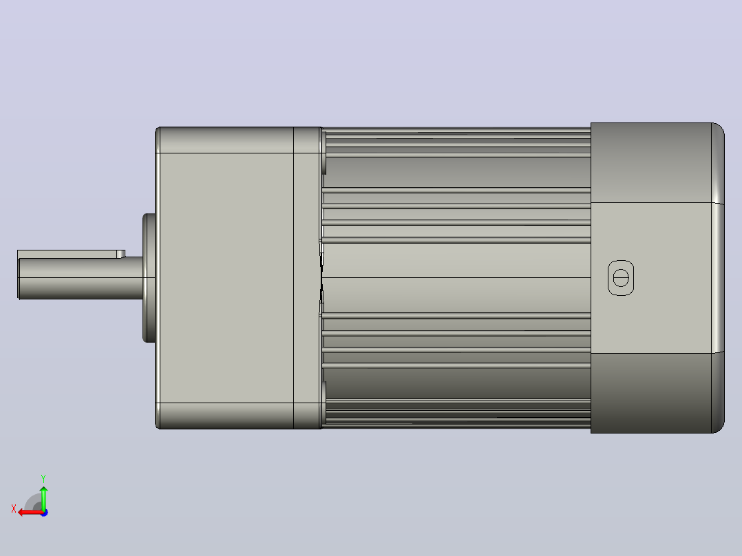3IK15-F+3GN3-15K3IK-15W小型调速电机后视图