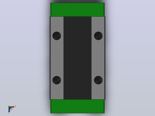 滑块MGN9H（HIWIN）俯视缩略图