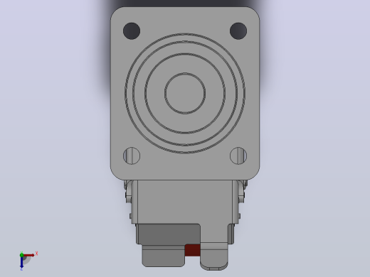 Z13-01B-150-402R重型轮[Z13-01B-200-402R]俯视缩略图